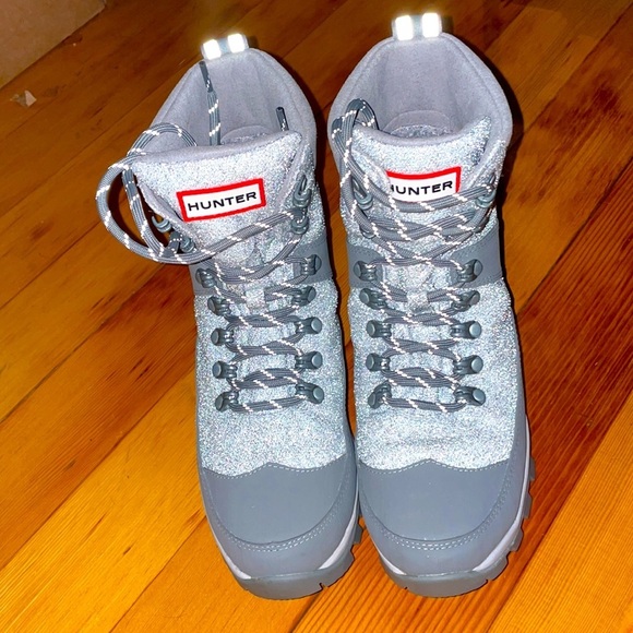 Hunter Weatherproof Sparkly Boots - Picture 3 of 7